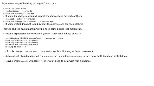 Unix & Linux: yum-builddep building the dependencies from source смотреть онлайн
