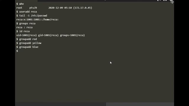 Create groups and add users to the groups in Linux смотреть онлайн