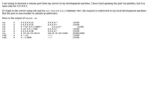 How can I open a port in linux [UBUNTU] for all ip addresses? смотреть онлайн