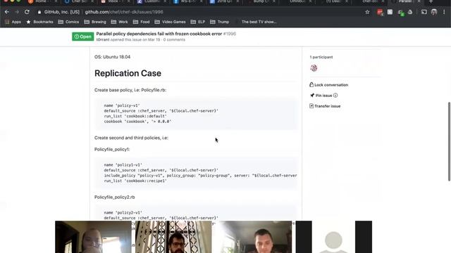 Chef Workstation Triage 9/16/19 смотреть онлайн