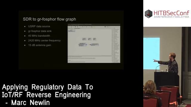 #HITB2016AMS CommSec Track D1 Applying Regulatory Data to IoT RF Reverse Engineering Marc Newli смотреть онлайн