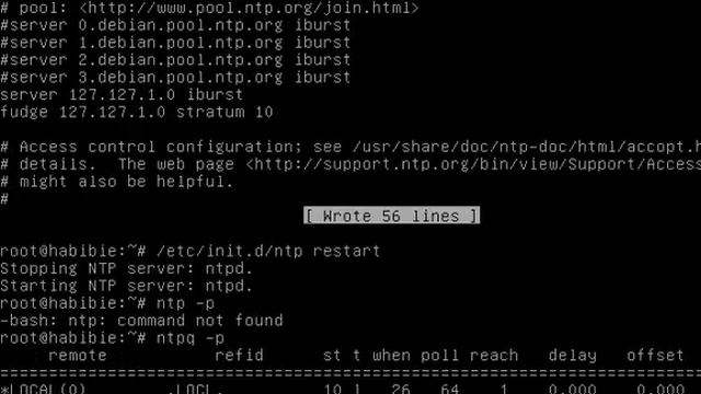 Konfigurasi NTP Server di Debian6 (VirtualBox) смотреть онлайн