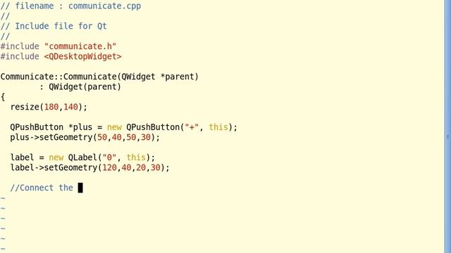gui programming in qt example 4b qtsignals смотреть онлайн