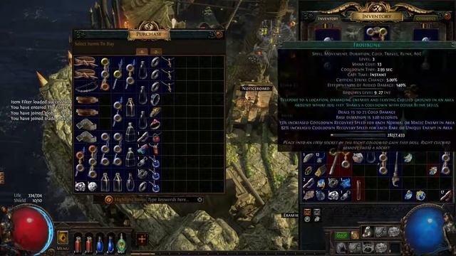 Path of Exile - Witch Dominus Kill 1:06 смотреть онлайн