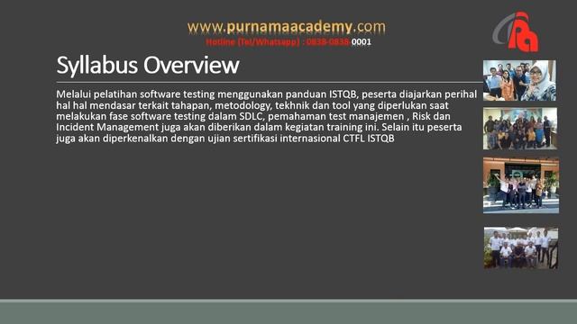 Training Software Testing , SQA, ISTQB смотреть онлайн