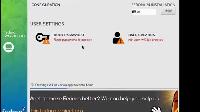 How to Install Fedora 24 on VMware Workstation смотреть онлайн