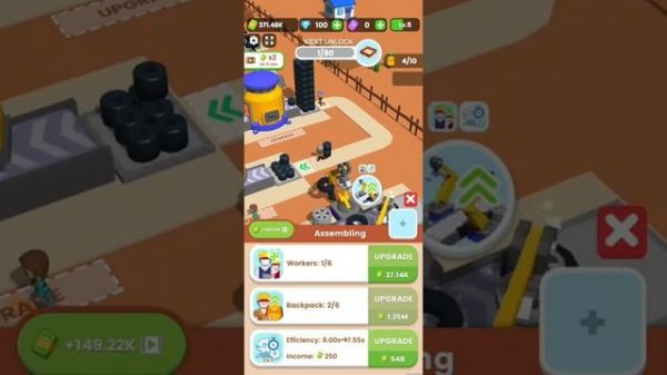 💎 Mining Empire: Idle Metal Inc ⛏️ GAMEPLAY Part 2 MASSIVE Upgrades (Android, iOS)