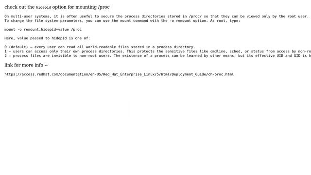 Unix & Linux: How to stop a user from seeing command line arguments? (3 Solutions!!) смотреть онлайн