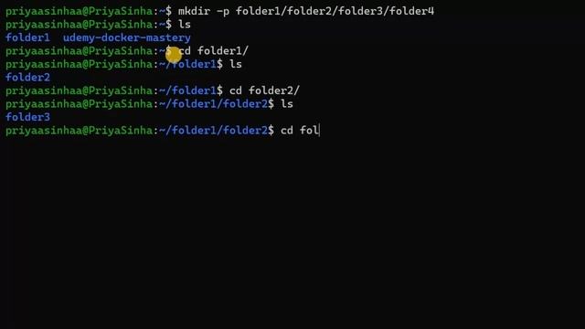 How to create an entire folder/directory path at once in Linux? #linux #directory смотреть онлайн