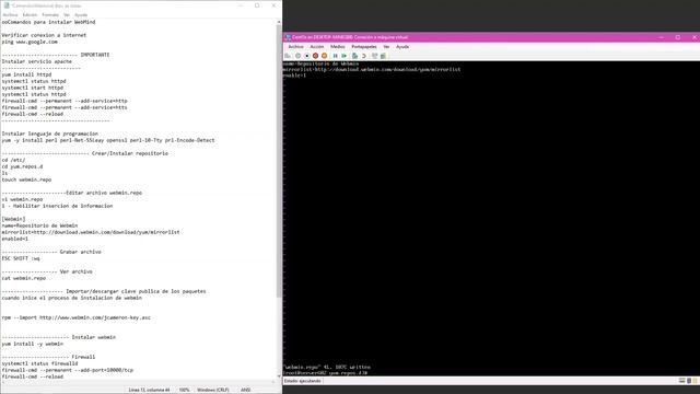 Instalación del webmin en CentOS 7 смотреть онлайн