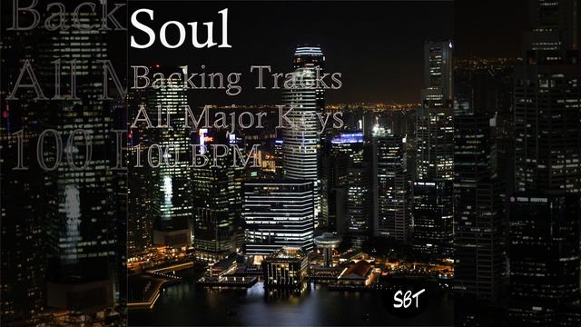 Soul Backing Track In E Major, 100 BPM, Vol. 1