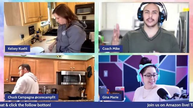 LIVE cooking & meal prepping with us | LOF Meal plan | Join us live! смотреть онлайн
