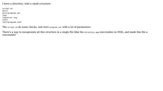 Ubuntu: Creating a Linux executable file from a bunch of files/directories смотреть онлайн