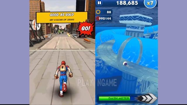 Spider-Man Unlimited VS Sonic Dash | Android iPad iOS Gameplay смотреть онлайн