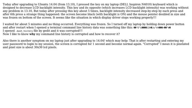 Ubuntu: Why bash history is corrupted and how to recover it? смотреть онлайн