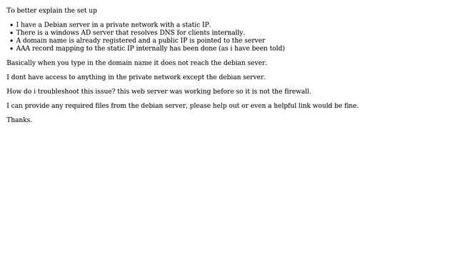 How to troubleshoot internal DNS resolution (Windows DNS server) pointing to a local server with... смотреть онлайн