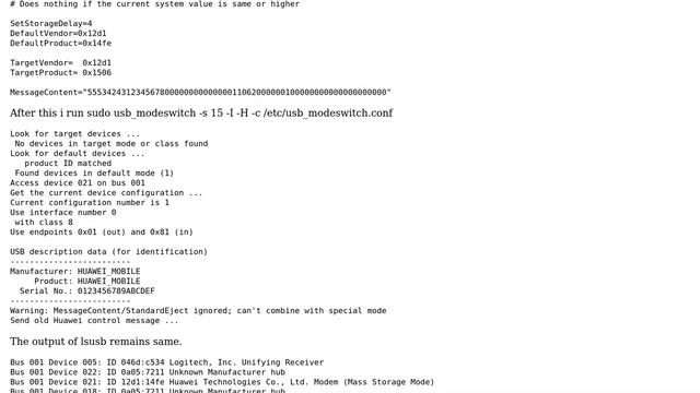 Huawei E3372 Mode_Switch Issue смотреть онлайн