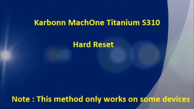 How to Hard Reset Karbonn MachOne Titanium S310 and Forgot Password Recovery, Factory Reset смотреть онлайн