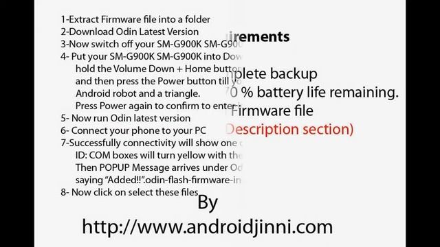 G900HXXU1ANCI Android 4.4.2 for Galaxy S5 (Exynos Octa) смотреть онлайн