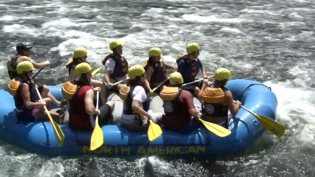 1600 cfs - Stripper Rapid - New River Gorge, West Virginia смотреть онлайн