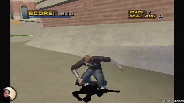 Tony Hawk Pro Skater 4 ( College ALL GOALS ) - PS1 Gameplay