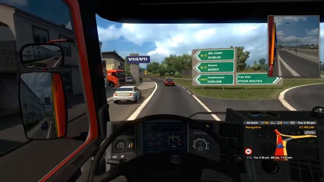 ETS 2 Promods Ireland Scania 143M 500 V8 смотреть онлайн