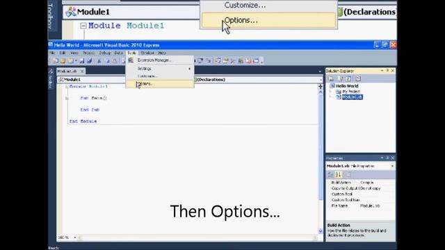 Setting Up Visual Studio 2010 Express смотреть онлайн