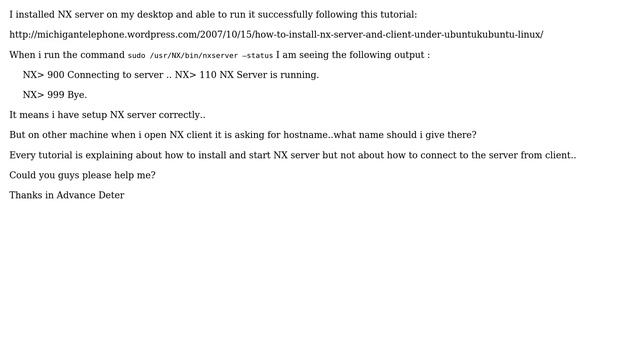 Ubuntu: How to setup NX server and client? смотреть онлайн