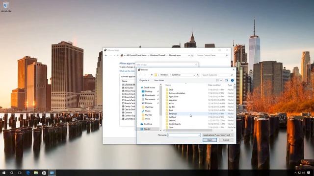 How to FIREWALL Enable or Disable | Create Inbound and Outbound Rules | Windows 10 смотреть онлайн