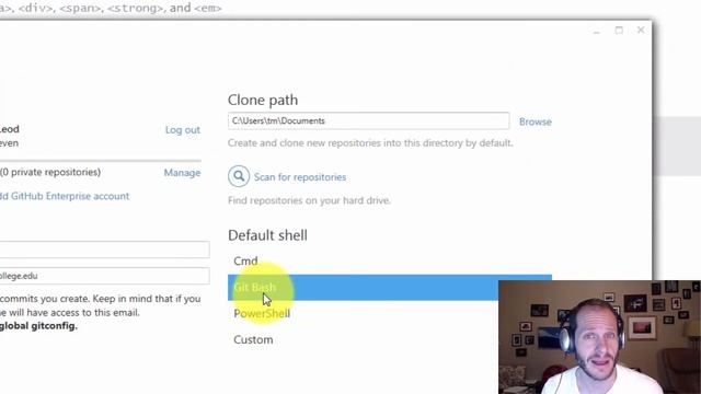 Configure GitHub for Windows смотреть онлайн