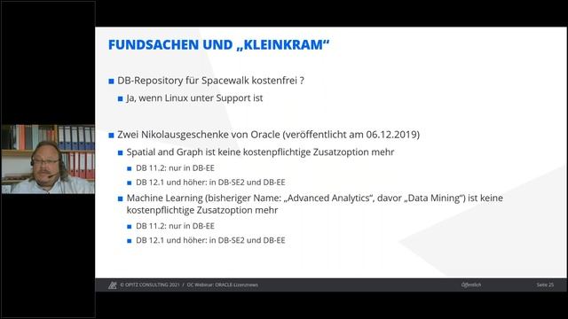 OC|Webcast: Oracle Lizenzierung - Lizenznews 2021 смотреть онлайн