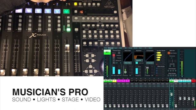 Behringer X-Touch With X-Air XR18 Midas MR18: Overview (Pt.2)