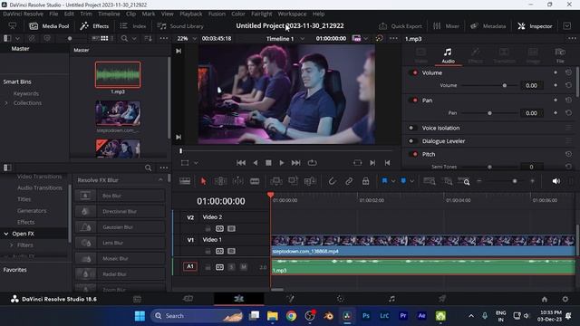 How to switch to full screen mode in Davinci Resolve Software [easy] смотреть онлайн