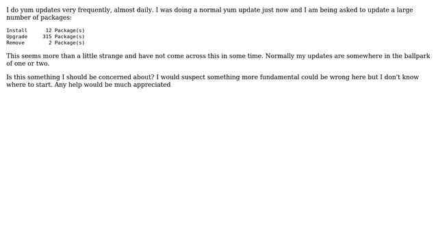 DevOps & SysAdmins: Yum on CentOS 6 upgrading hundreds of packages? смотреть онлайн