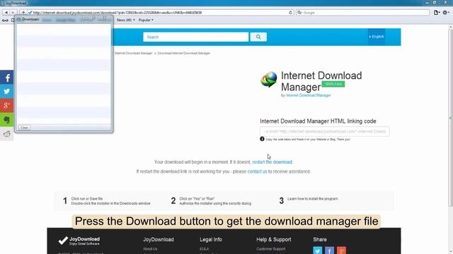 How to run Internet Download Manager смотреть онлайн