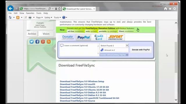 FreeFileSync смотреть онлайн