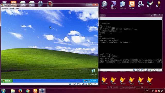 21. DEBIAN Impelementasi FTP смотреть онлайн