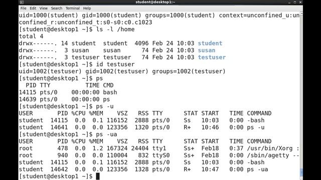 Cap5 Part1 Administración de usuarios y grupos de Linux local смотреть онлайн