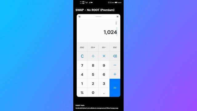 เพิ่มแรมจำลองด้วย Swap - No Root смотреть онлайн