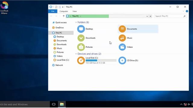 IconPack Milano смотреть онлайн