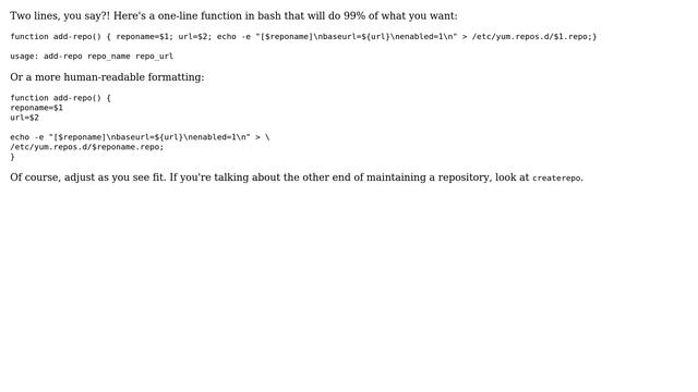 Any Linux tool to create a repo file? (3 Solutions!!) смотреть онлайн