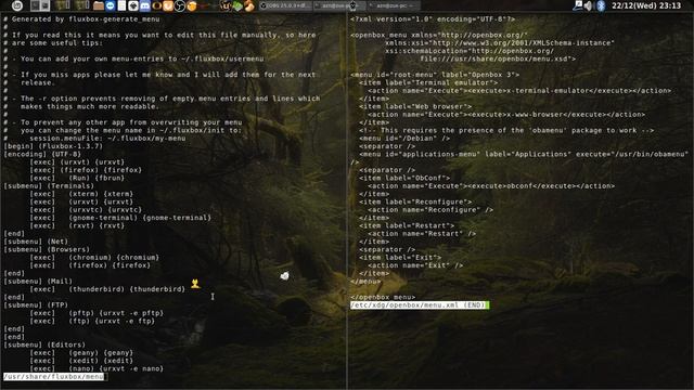 Fluxbox vs Openbox смотреть онлайн
