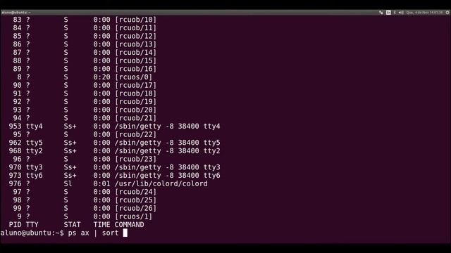 34 - Linux em 1 Minuto - Ordena Conteúdo de Arquivos - sort смотреть онлайн