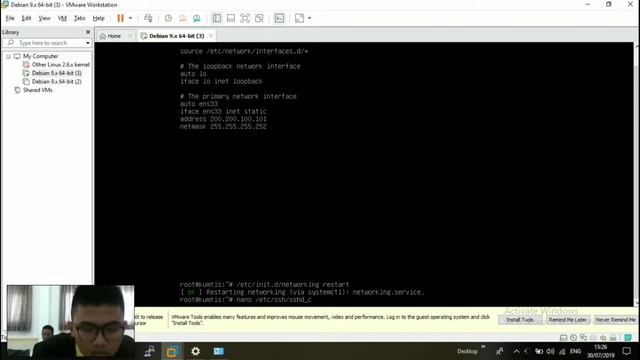 TUTORIAL REMOT SERVER SSH DEBIAN 9 смотреть онлайн