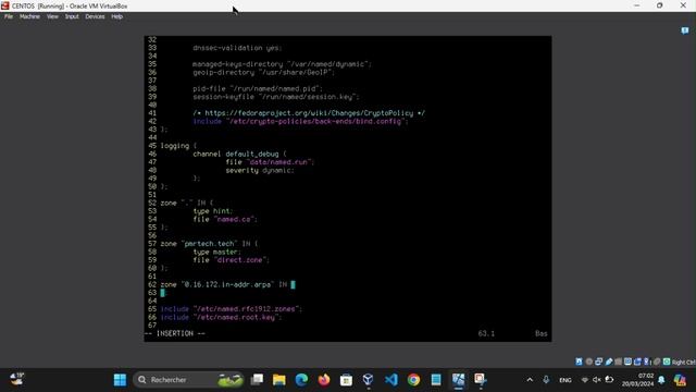 Configuration du service DNS sur CentOS 9 смотреть онлайн