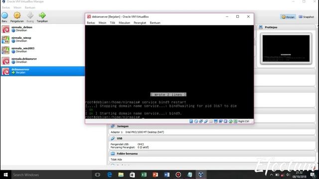 TUTORIAL INSTALL DEBIAN SERVER SAMPAI MAIL SERVER DI VIRTUALBOX смотреть онлайн
