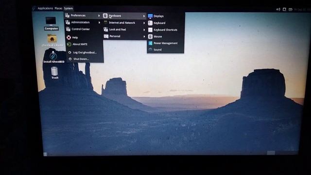Ghost BSD Linux Boot up Test смотреть онлайн