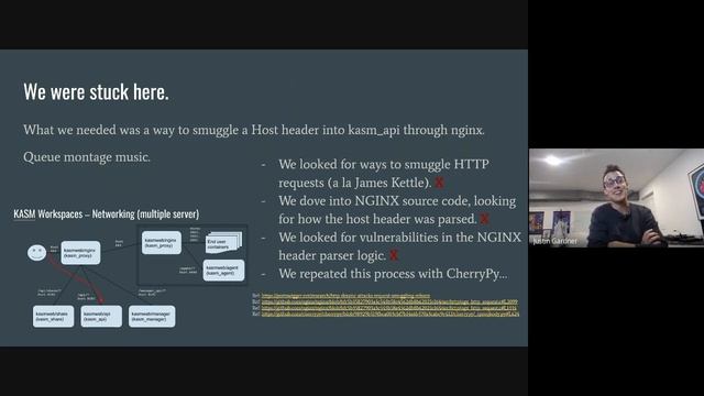 Crossing the KASM - A Webapp Pentest Story - November 2022 Monthly Meetup смотреть онлайн