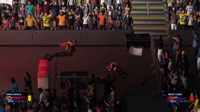 Sonya Deville v Becky Lynch RAW Women's Championship смотреть онлайн
