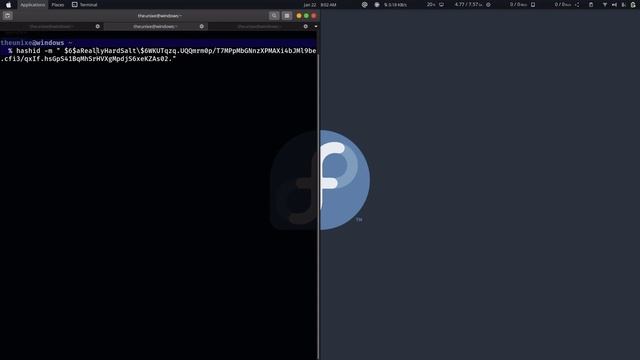 HashCrack 1min - Using HashCat смотреть онлайн